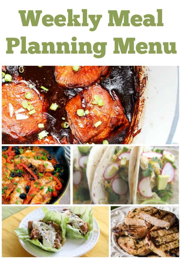 Free weekly meal planning menu EVERY WEEK! Go grab yours now! You'll get an entire YEAR of weekly meal plans for FREE!