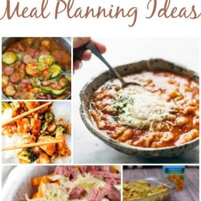 Weekly Meal Planning Ideas – Week 37