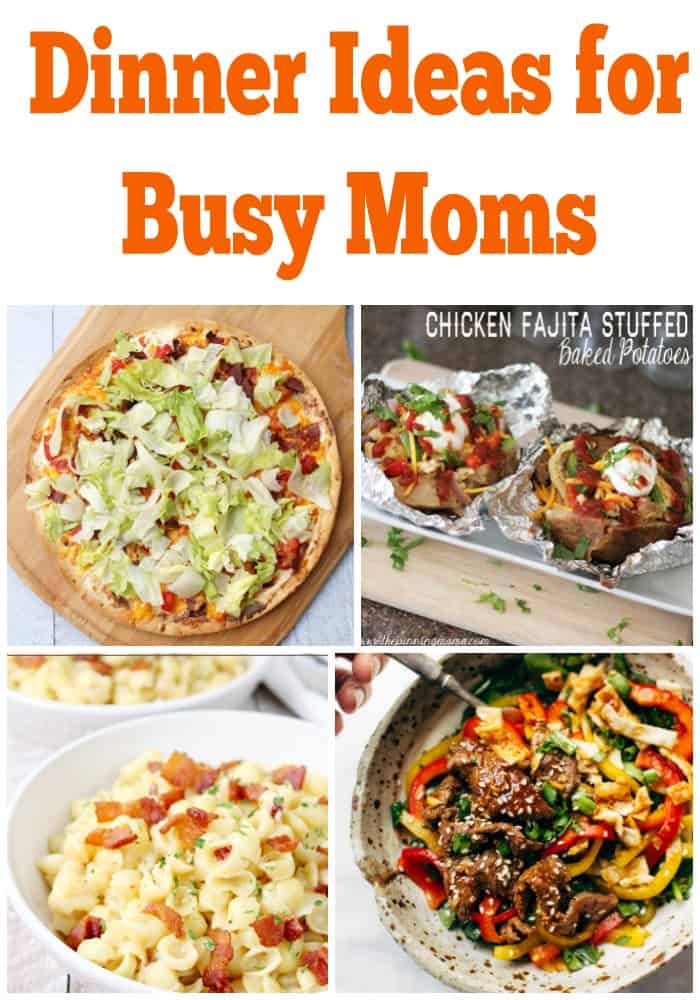Dinner Ideas for Busy Moms – Week 39