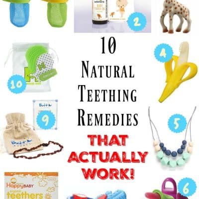 10 Natural Teething Remedies That ACTUALLY Work!