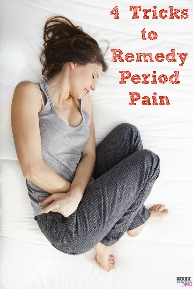 4 Tricks to remedy period pain. Period pain relief tips to try. Relieve menstrual cramps and more.