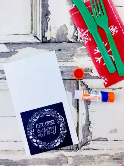Free Rustic Christmas Party Printables - Must Have Mom