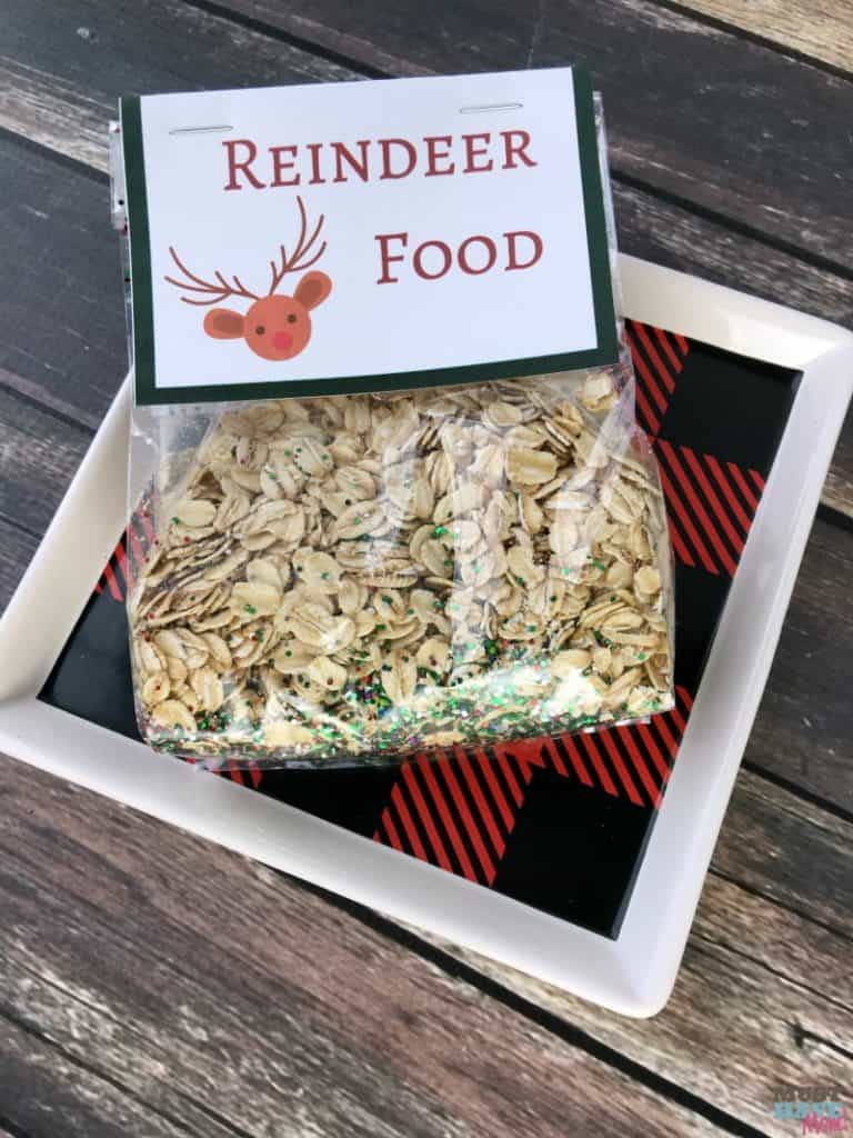 Santa's Magic Reindeer Food with Free Printable Bag Topper & Poem ...