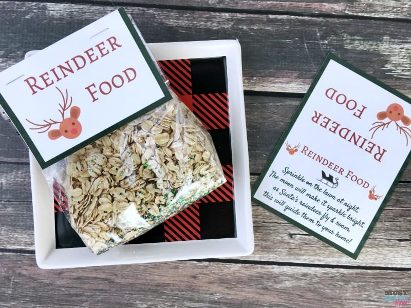 Magic Reindeer Food - Poem with Free Printables - The How-To Home