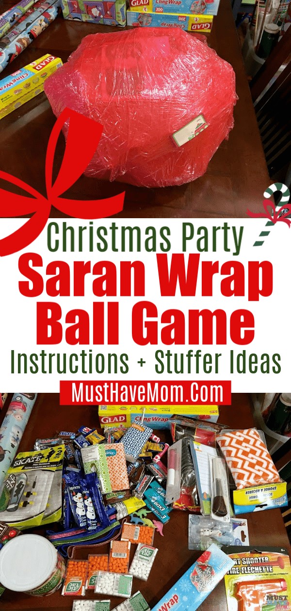 Saran Wrap Ball Game! Fun Party Game Idea For Kids Or Adults - Must Have Mom