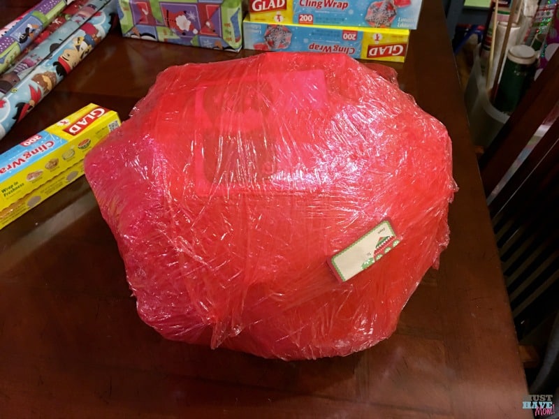 Saran Wrap Ball Party Game