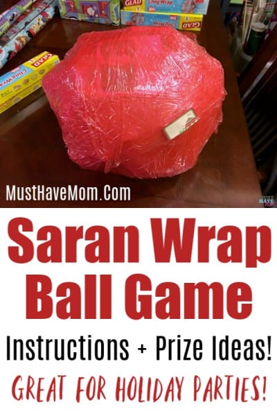 Saran Wrap Ball Game! Fun Party Game Idea For Kids Or Adults - Must ...