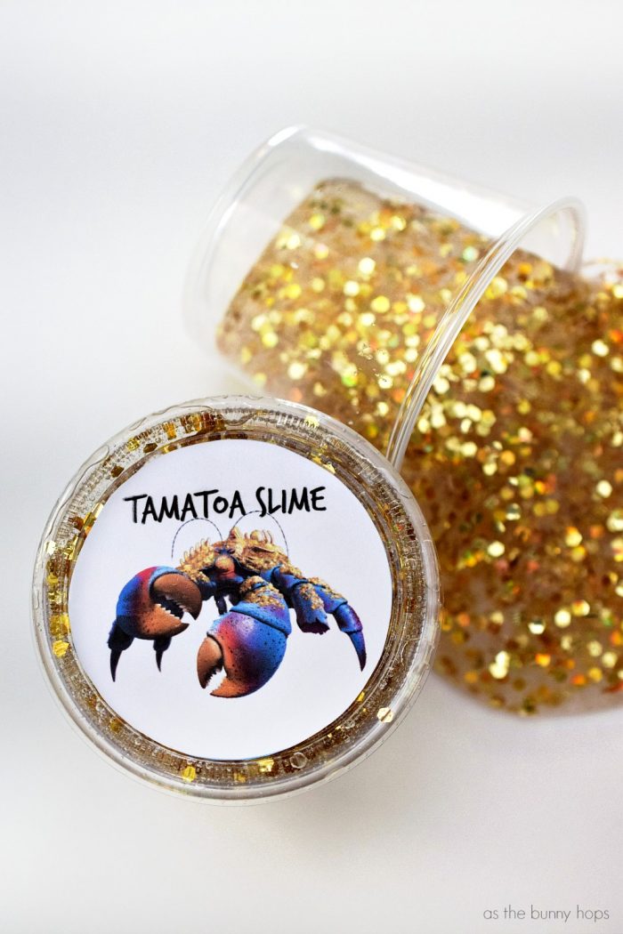 Disney Moana Crafts and Moana Food Ideas! Tamatoa Slime instructions! Perfect for Moana party ideas!!