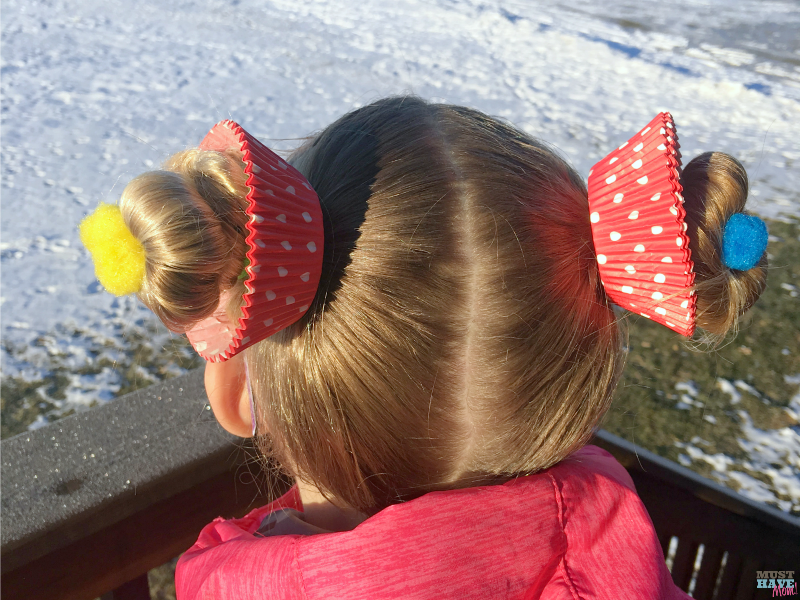 Crazy Hair Day Ideas Girls Cupcake Hairdo - Must Have Mom