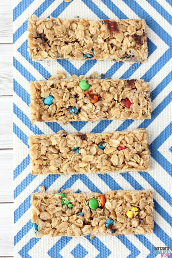 Easy Homemade Granola Bars Recipe! 1 Recipe, 8 Different Varieties Must Have Mom