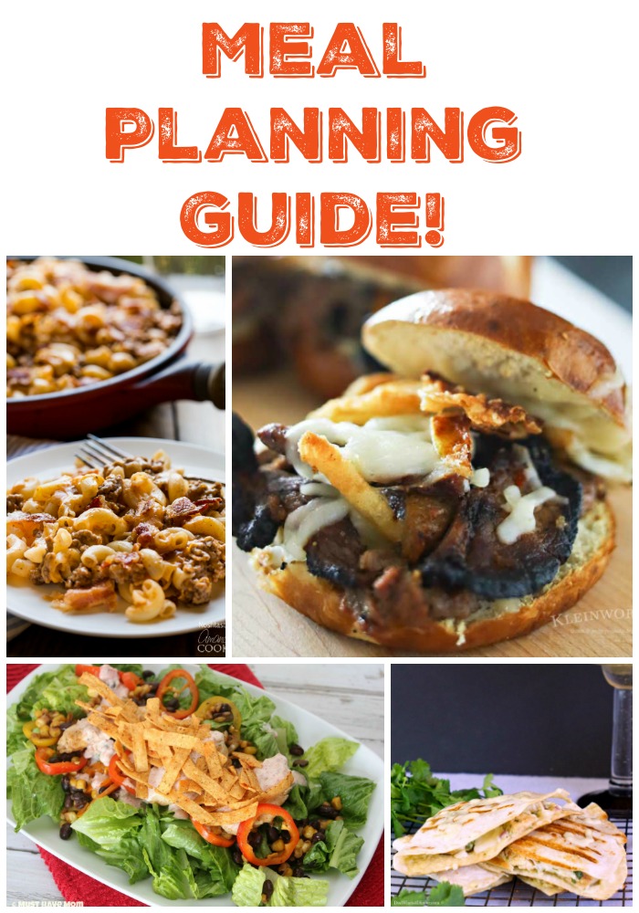 Meal Planning Guide - Week 29