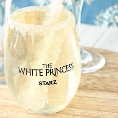 The White Princess Fizzy Mocktail Recipe + STARZ Premiere