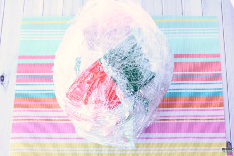 Saran Wrap Ball Game Gift Ideas and Rules - The How-To Home