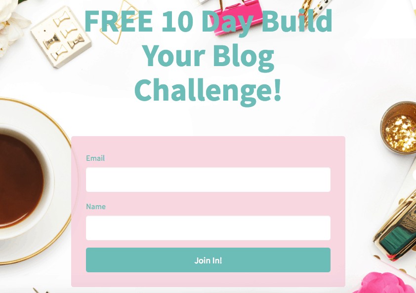Free 10 day build your blog challenge will walk you through every step of creating a blog for profit.