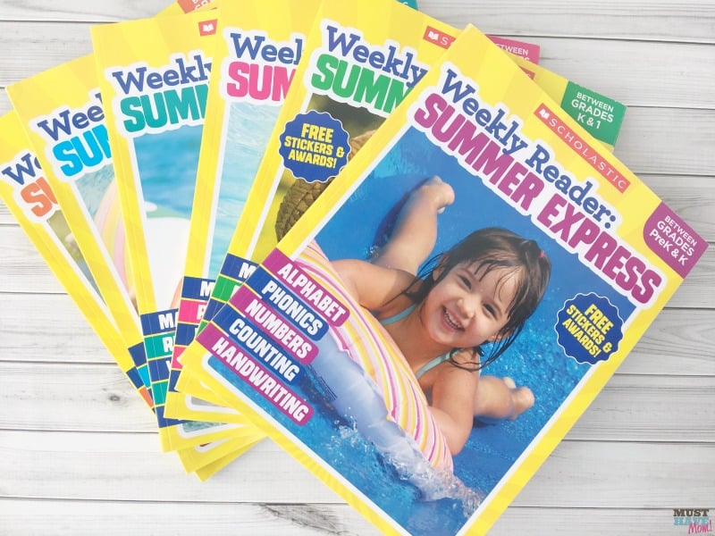 Scholastic Weekly Reader Summer Express program helps kids learn all summer and not forget what they learned during the school year!