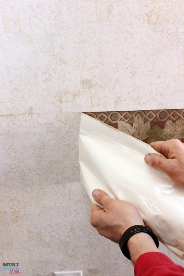 How To Remove Wallpaper Border Quick & Easy Trick! Must Have Mom