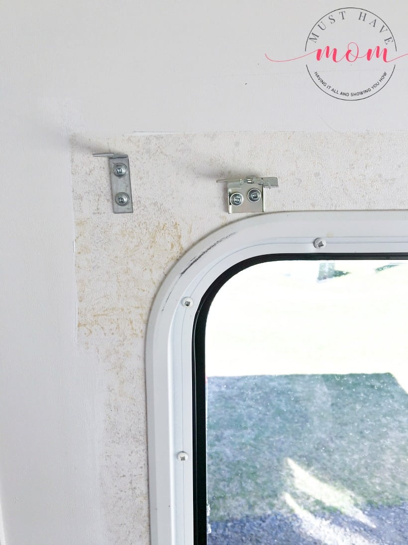 How to remove outdated RV window coverings from your camper. It's easy to remove rv window valances and let light in!