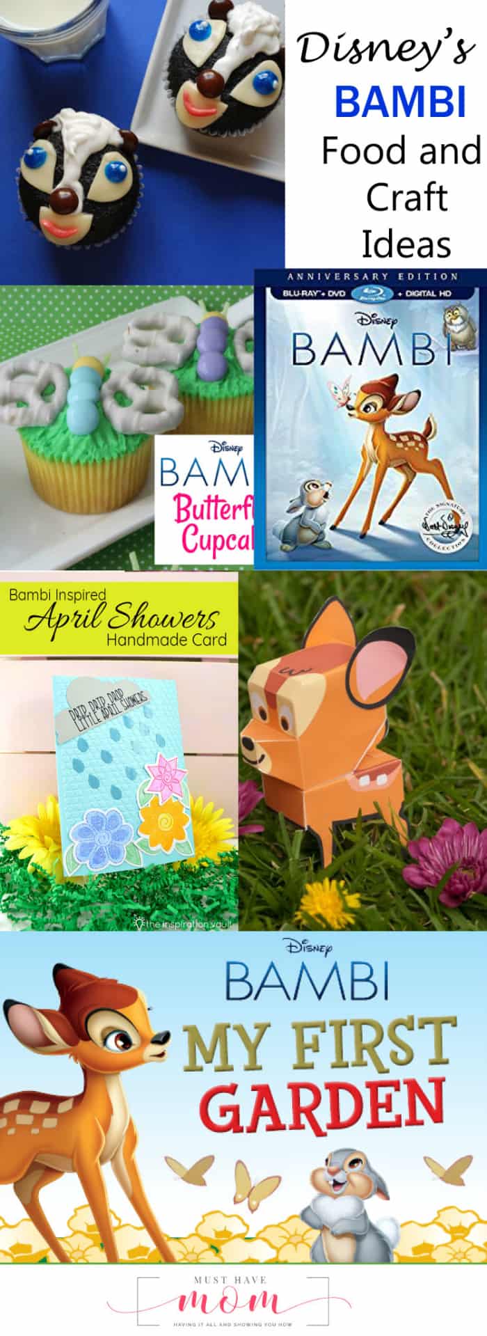 Whether you are planning a Bambi party or just want to serve some fun Bambi food and plan Bambi crafts for your movie night, I've got you covered. 
