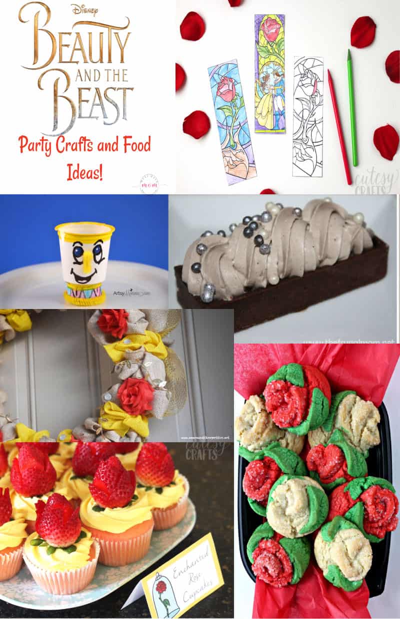 Disney’s Beauty and the Beast Party Crafts & Food Ideas!