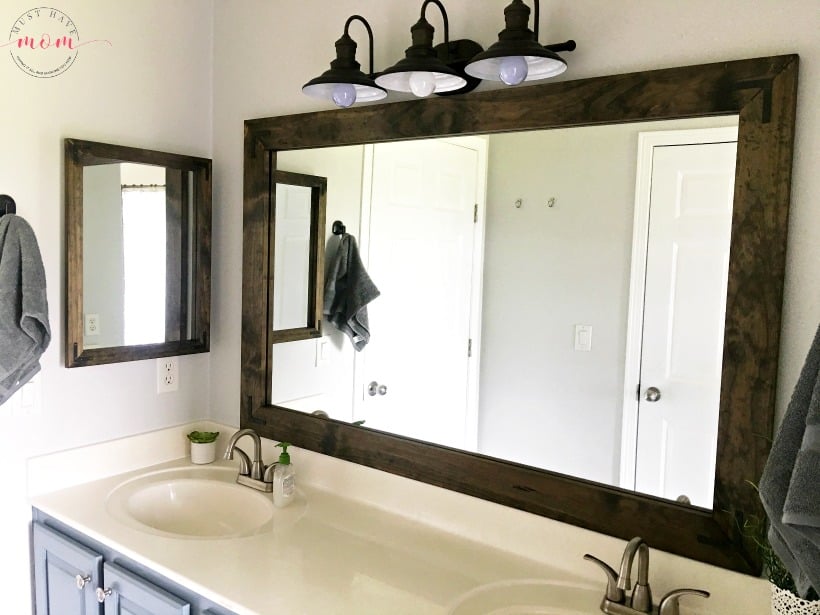 Farmhouse bathroom medicine cabinet deals with mirror