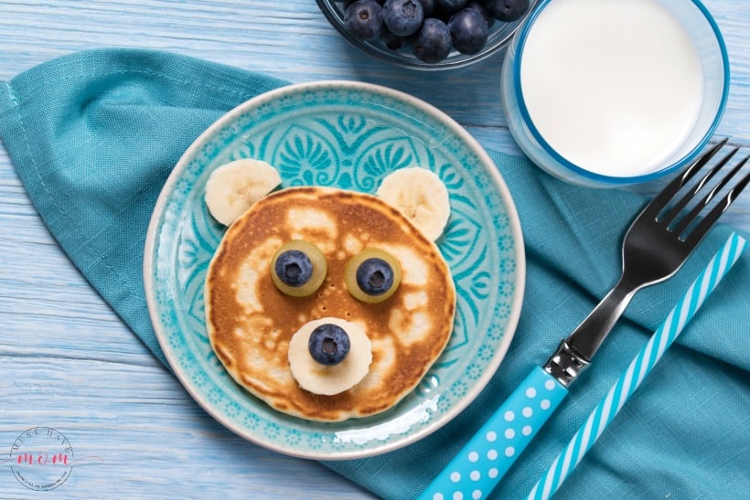 6 teddy bear breakfast ideas! Fun breakfast ideas for kids or fun snack ideas. 