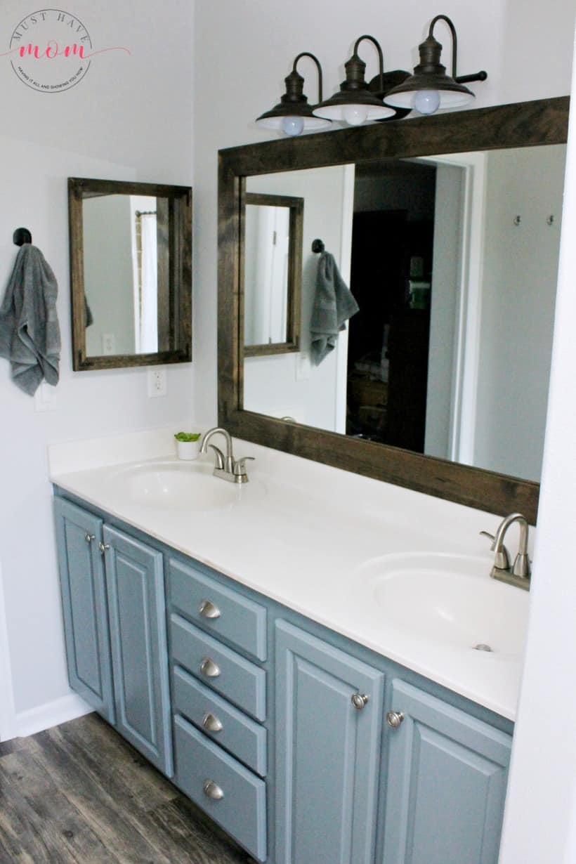 Farmhouse Style Fixer Upper Bathroom On A Budget - Must ...