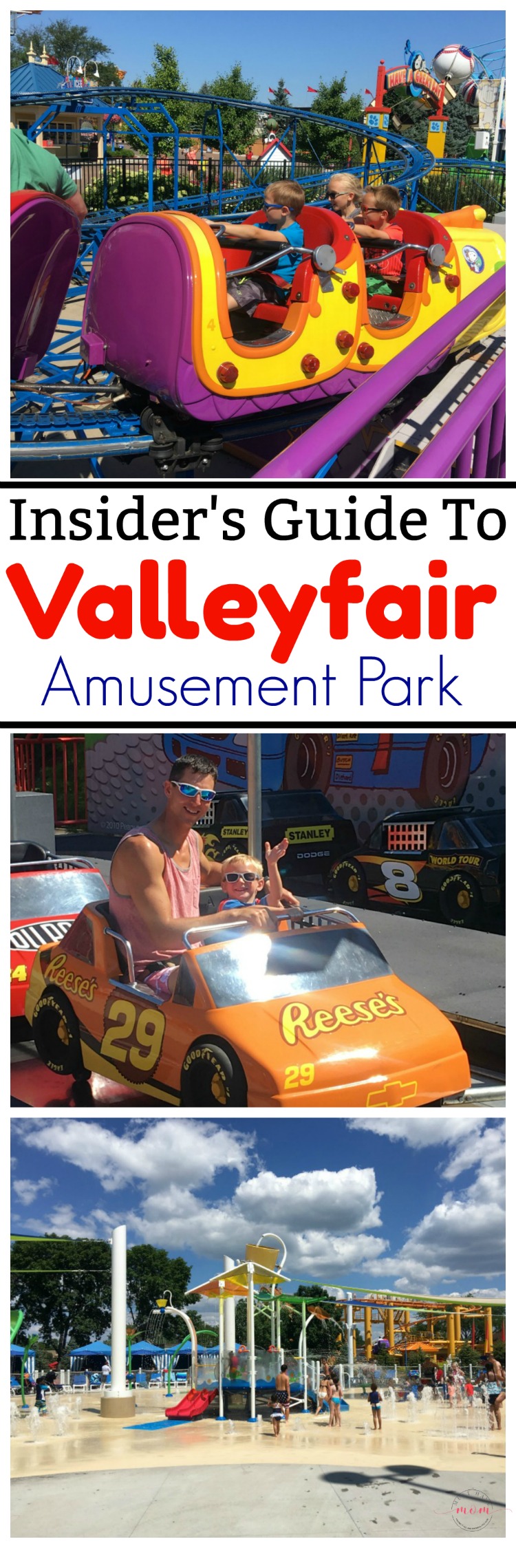 What to pack for a trip to Valleyfair amusement park with your family + tips to save money and have the most fun possible!