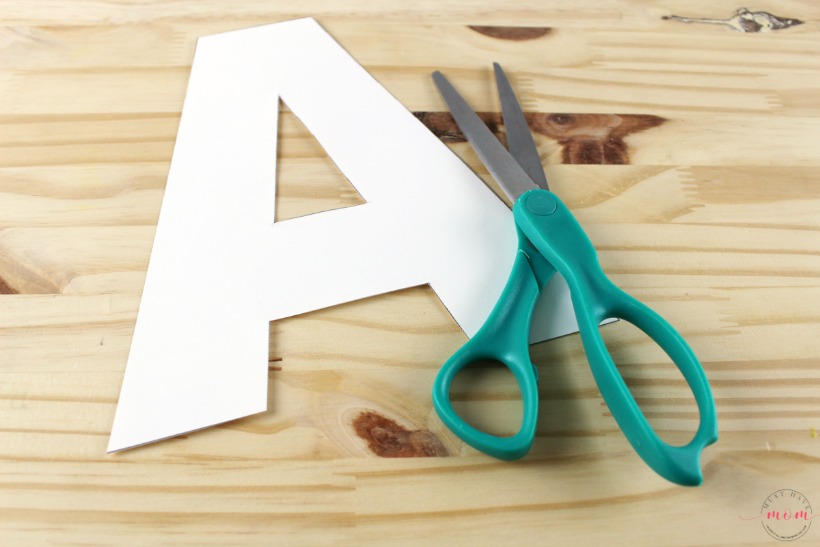 Letter of the Week preschool activities! Letter recognition Letter A craft idea with free printable letter "A"