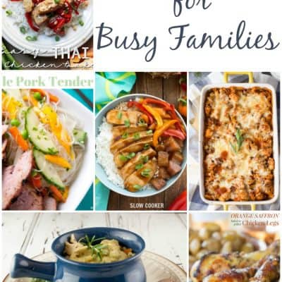 Dinner Ideas for Busy Families – Week 46