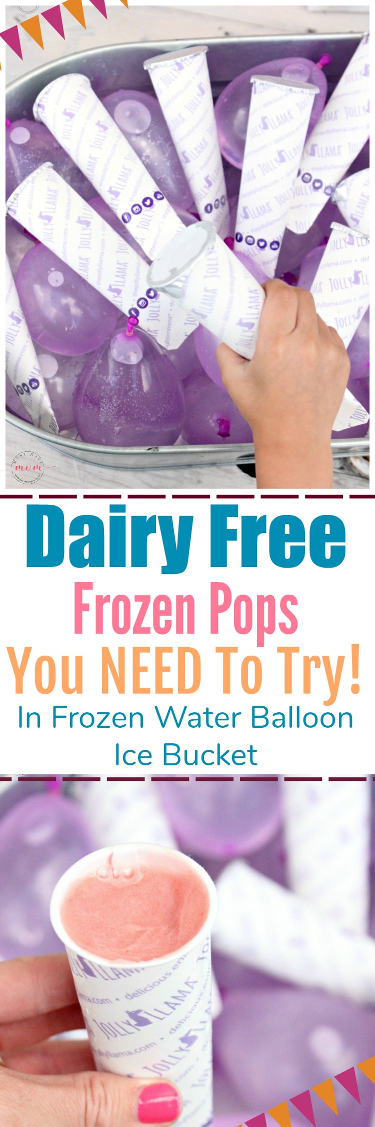 Do THIS genius ice bucket party hack at your next party! Use frozen water balloons to keep sorbet pops frozen and then have a water balloon fight afterwards! 