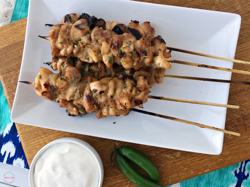 20 minute quick and easy chicken satay recipe with chicken satay marinade that doesn't require any time in the fridge! Super flavorful! Grill or oven