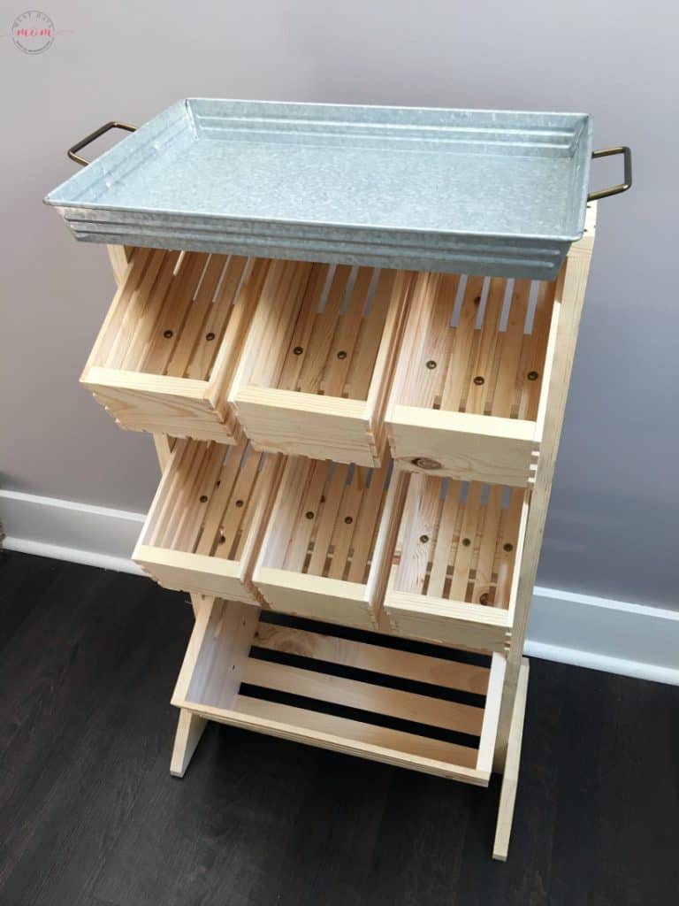 DIY Produce Stand & Farmer's Market Veggie Platter Must Have Mom