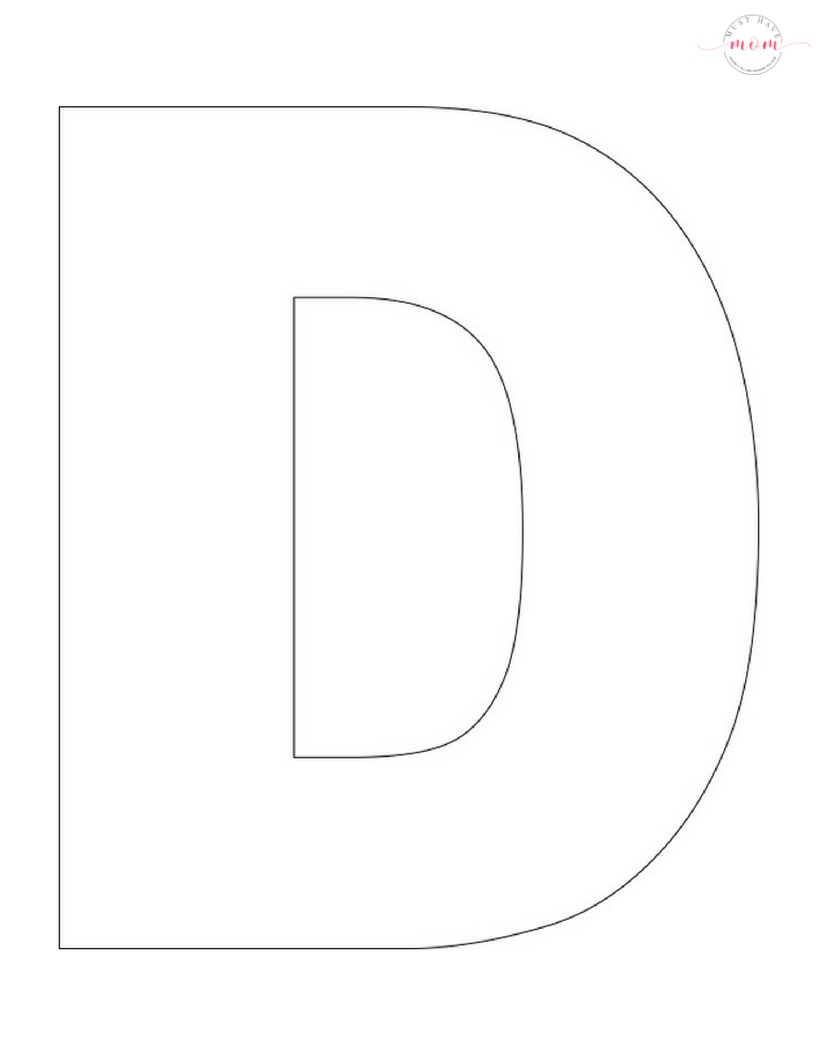 D Is For Desert Letter Craft Free Printables Must Have Mom