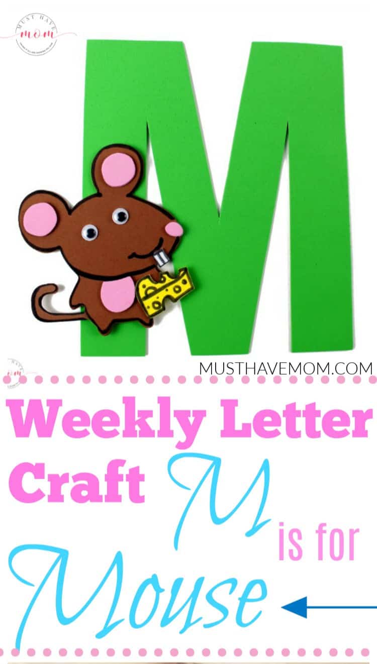 M is for Mouse craft