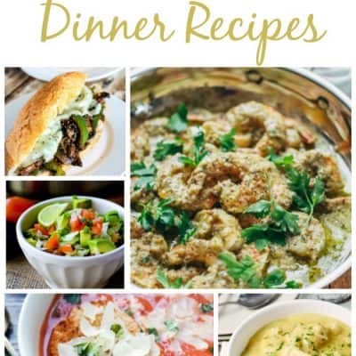 Meal Planning Dinner Recipes – Week 48