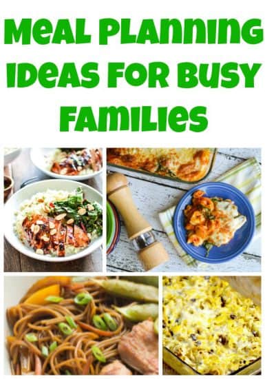 Tasty Dinner Ideas For Busy Families! Weekly Meal Plan - Week 20 - Must ...