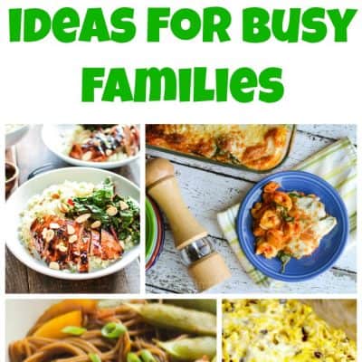 Meal Planning Ideas for Busy Families – Week 49