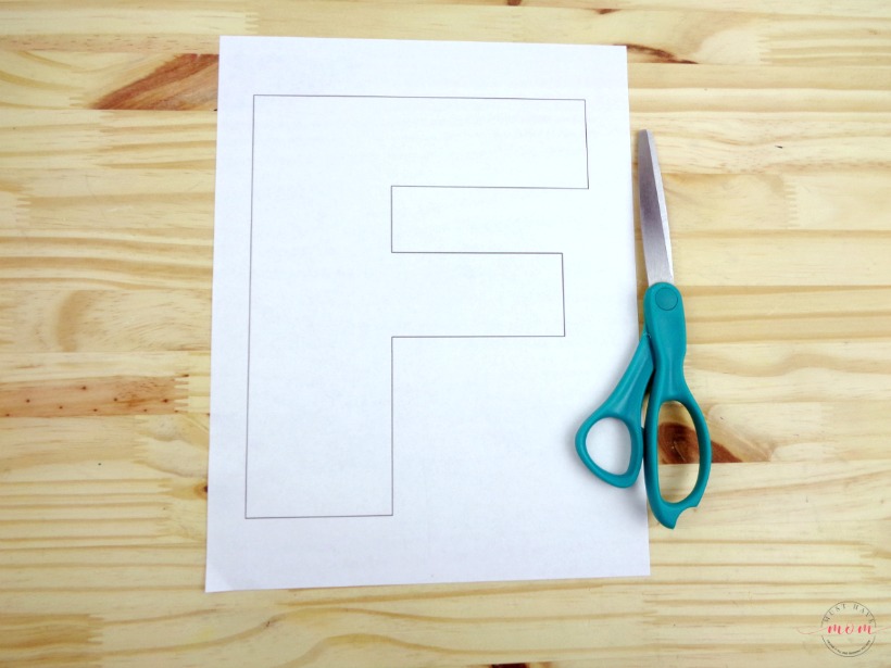Weekly letter craft ideas. F is for fly kids craft idea. Educational kids activity 