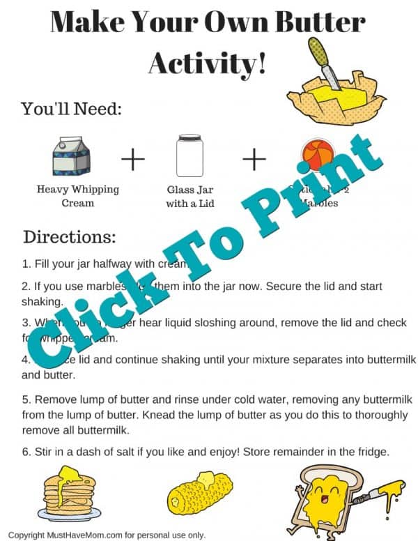 how-to-make-butter-in-a-jar-free-printable-dairy-farming-counting-sheet-scissor-skills