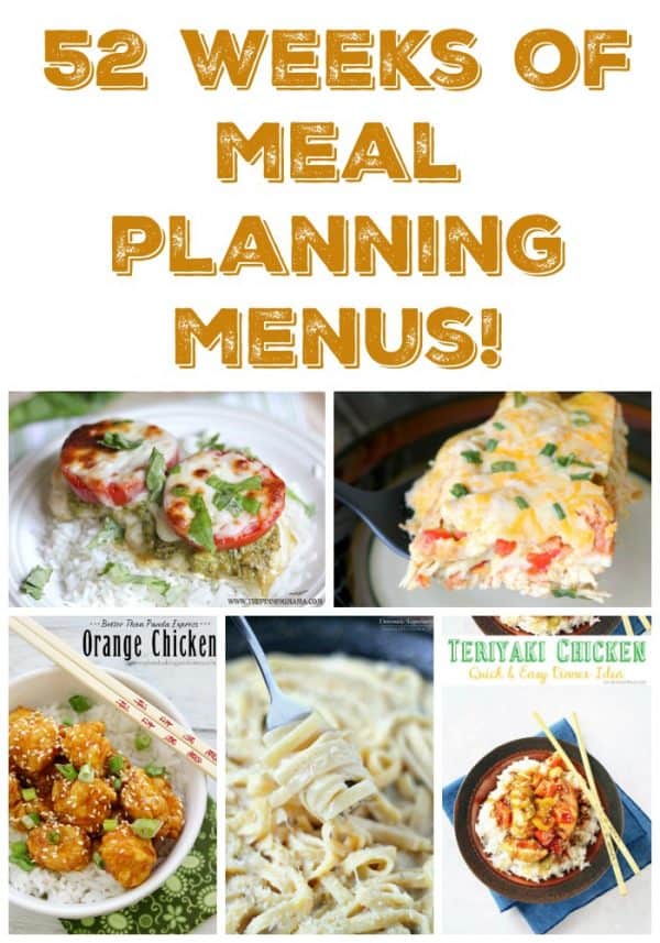 Meal Planning Menus - Week 52 - Must Have Mom