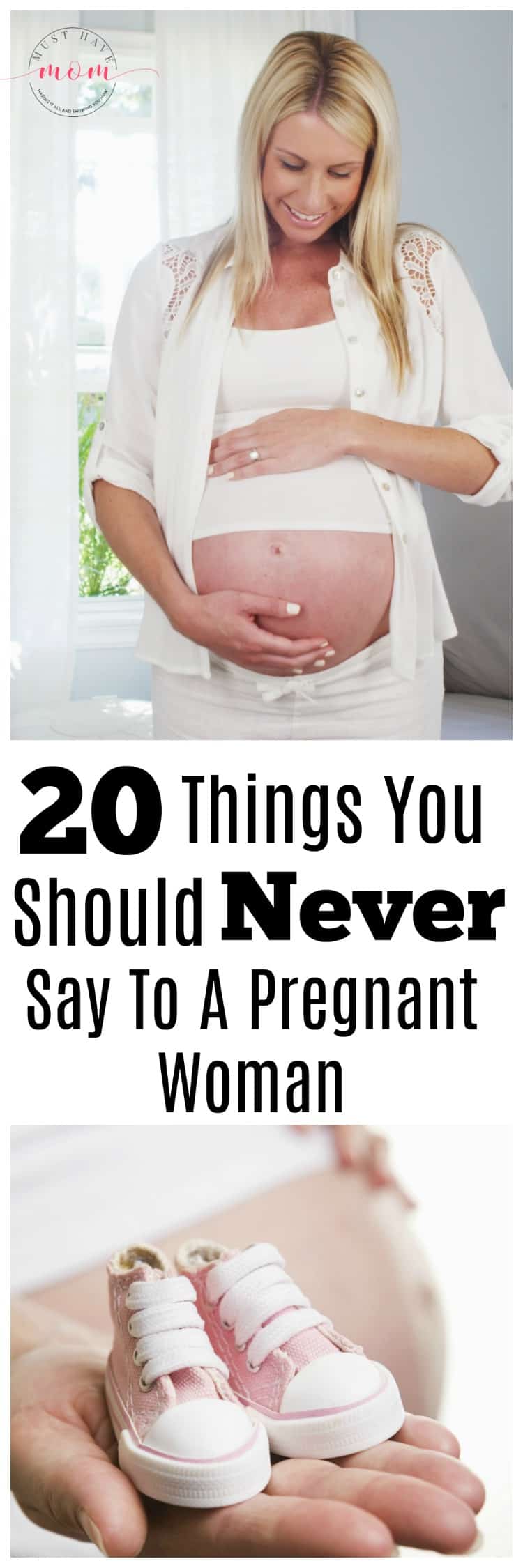 20 Things you should never say to a pregnant woman! Funny