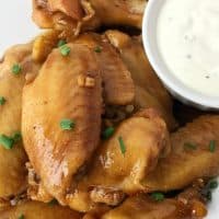 Easy baked sweet & spicy coke chicken recipe. Coke chicken wings appetizer recipe.