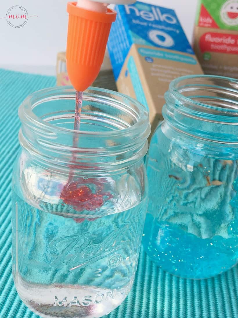 DIY toothbrush timers to help kids learn to brush with fluoride free toothpaste! 