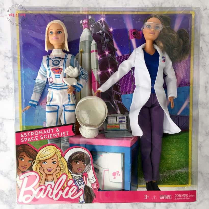 barbie astronaut and space scientist dolls