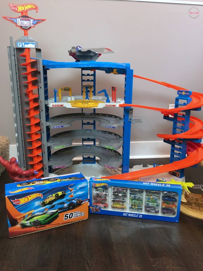Top hot holiday toy pick! Hot Wheels Super Ultimate Garage and 50 Car Gift Pack! 