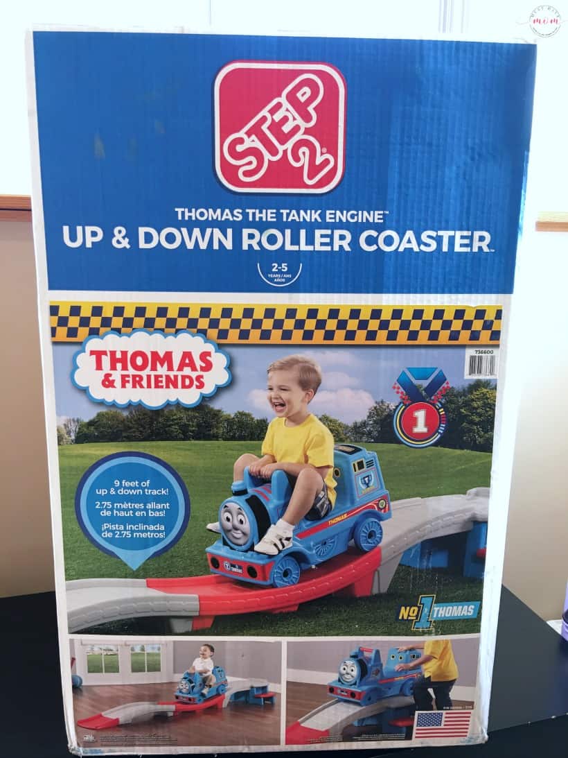 thomas train up and down coaster