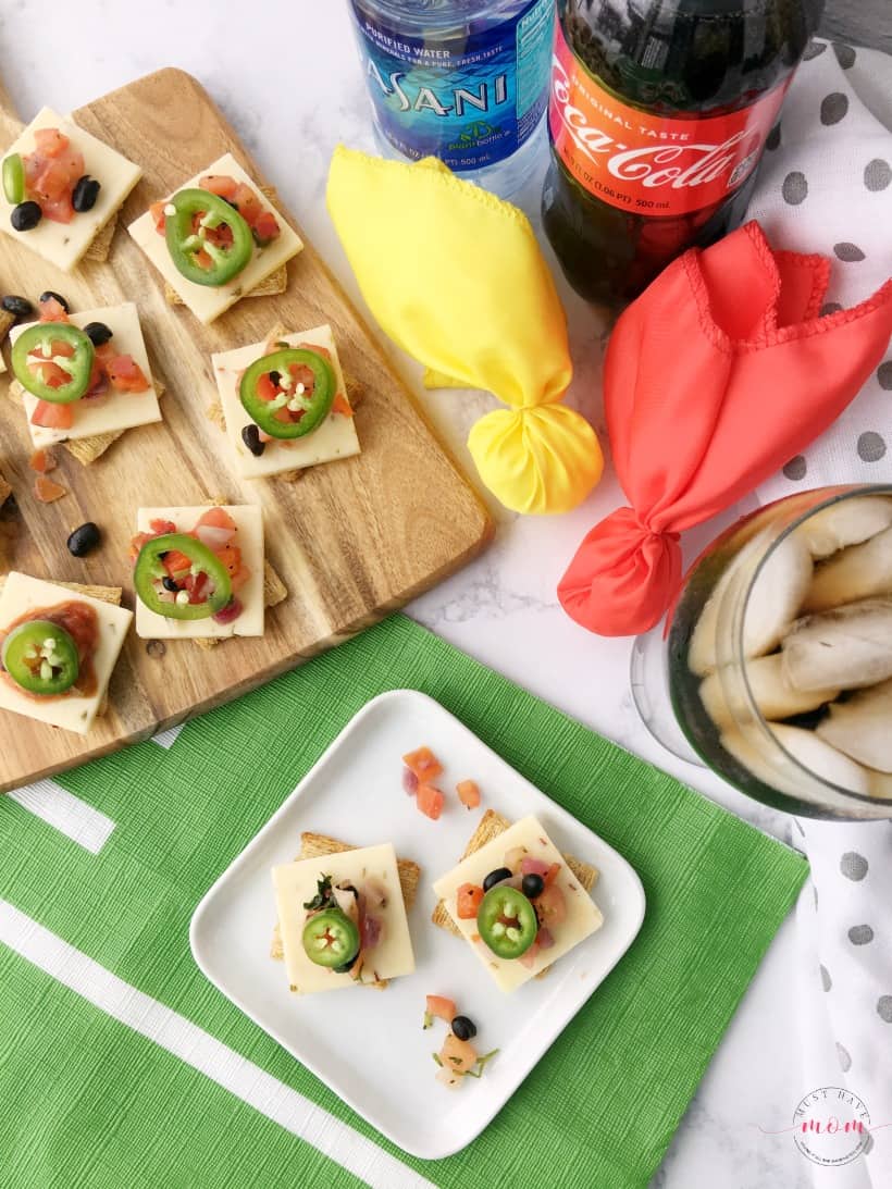 Easy TRISCUIT Appetizer For Game Day