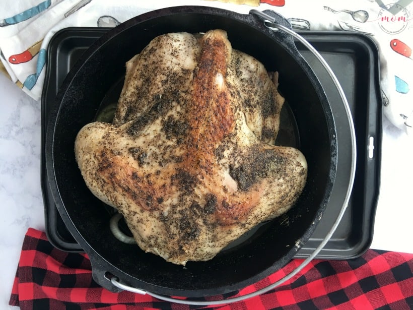fit a turkey in a dutch oven