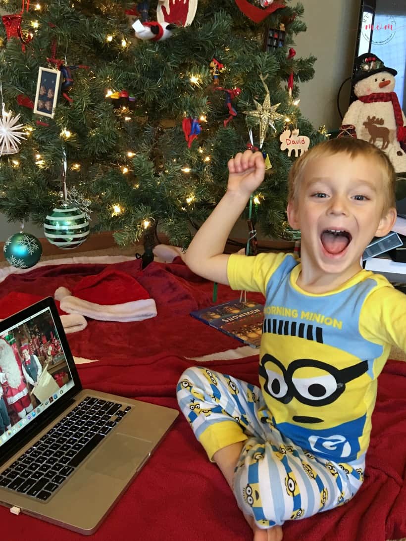 Portable North Pole Santa Videos! See if your child made the naughty or nice list this year.