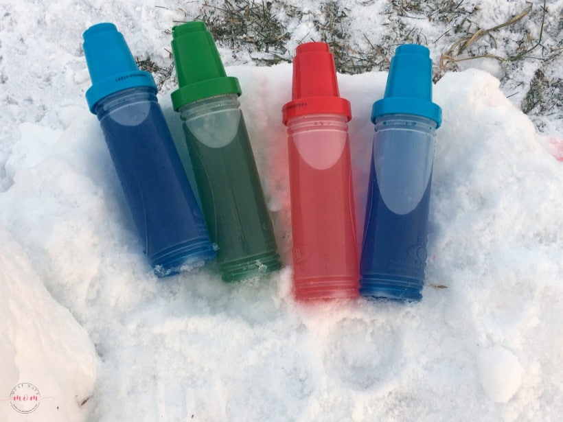 diy snow markers